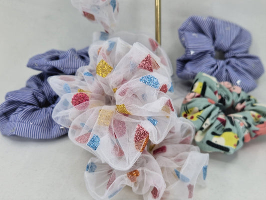 Scrunchie Glitter