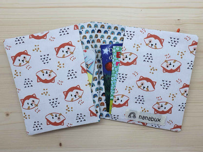 Minibux Pixibuchhülle Rainbow Blue Foxes