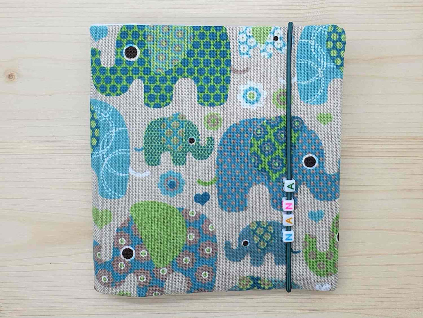 Minibux Pixibuchhülle Elephants Canvas
