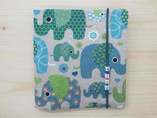 Minibux Pixibuchhülle Elephants Canvas