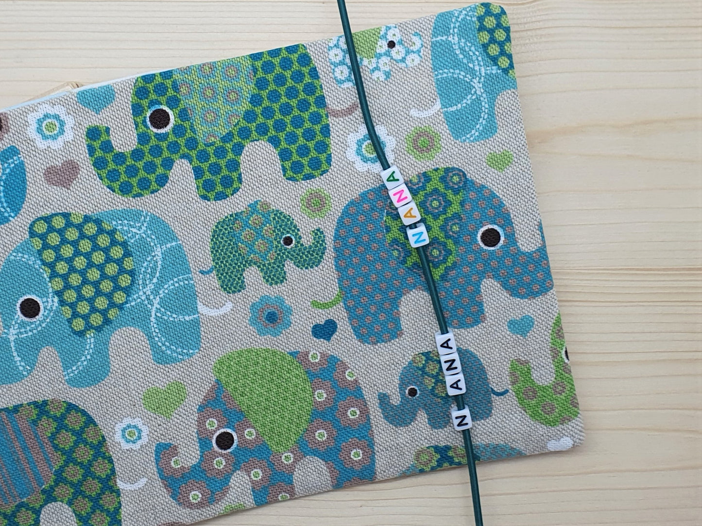 Minibux Pixibuchhülle Elephants Canvas
