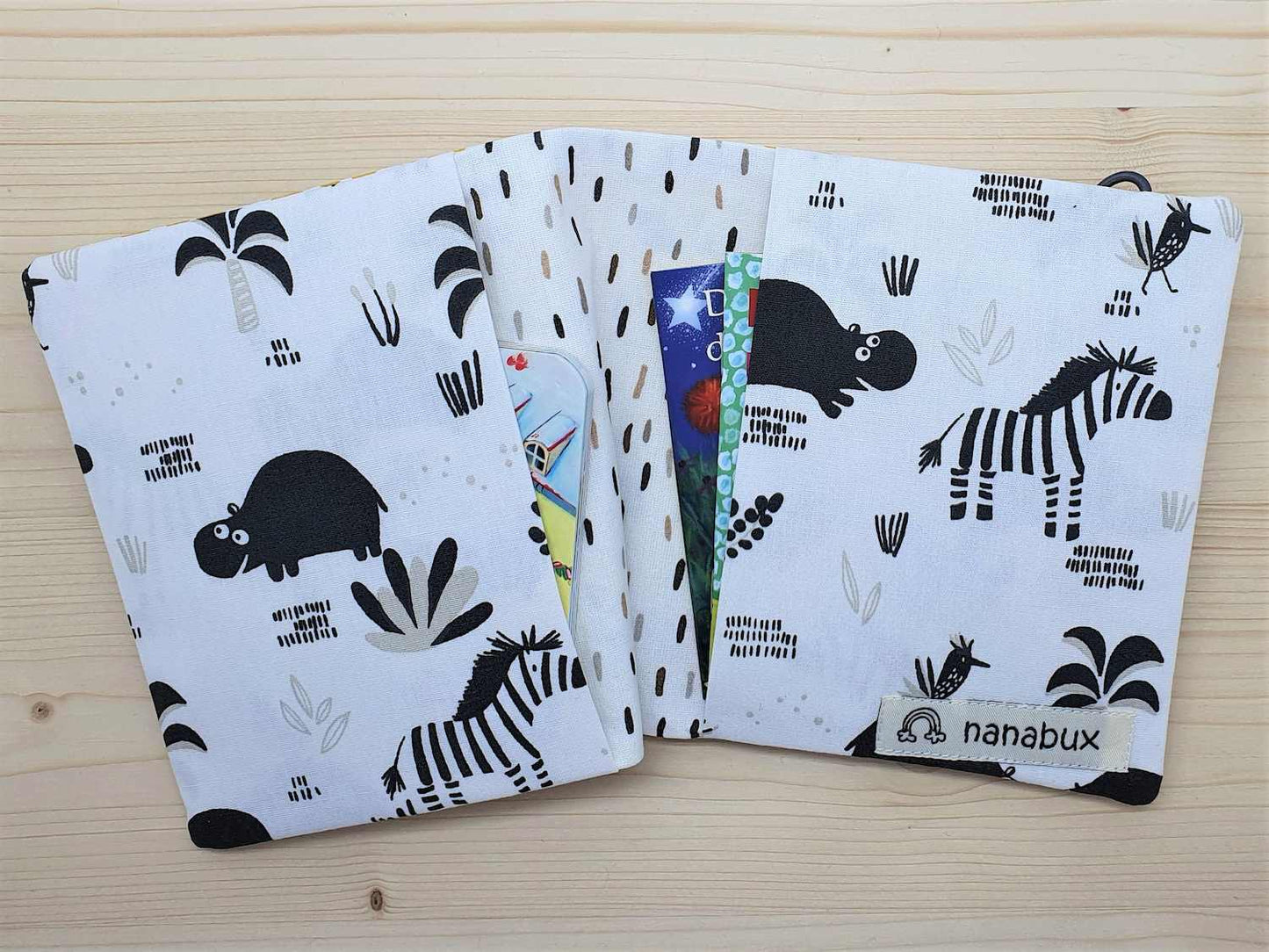 Minibux Pixibuchhülle Elephants Canvas