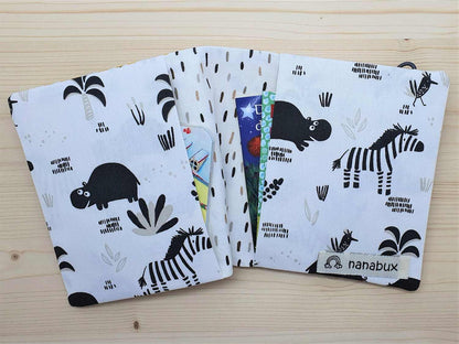 Minibux Pixibuchhülle Elephants Canvas