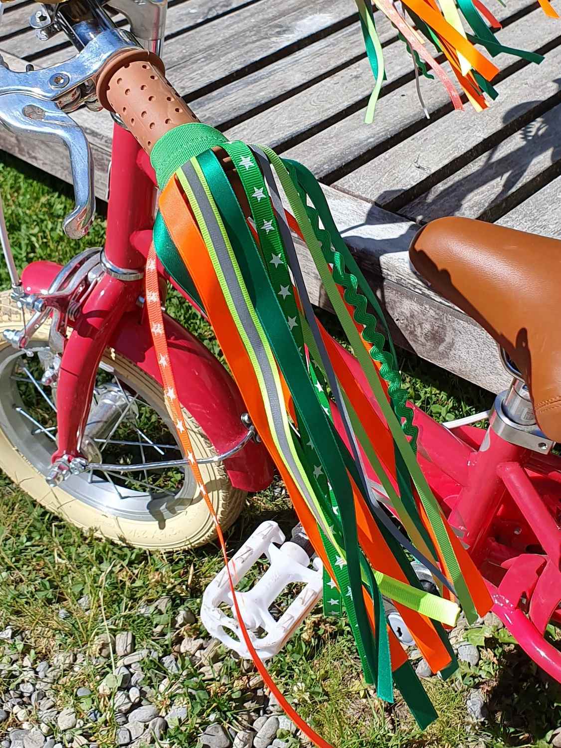 Fahrradtassel Grüner Blitz